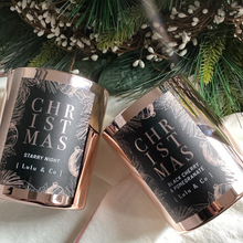 Load image into Gallery viewer, Starry Night Christmas Candle