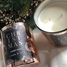 Load image into Gallery viewer, Starry Night Christmas Candle