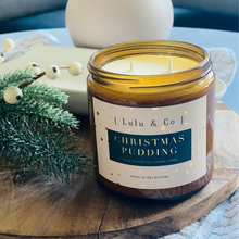 Load image into Gallery viewer, Christmas Pudding 400ml Candle